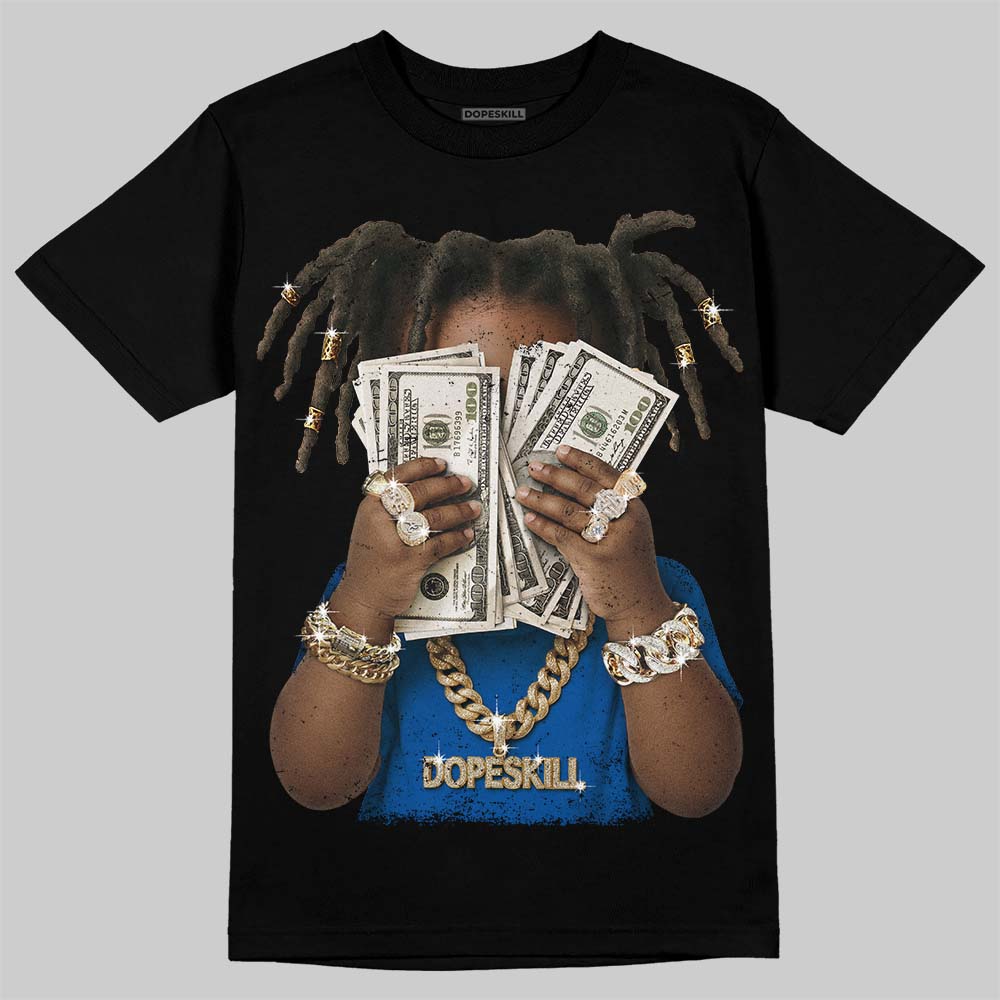 Jordan 11 "Space Jam" (2026) DopeSkill T-Shirt Rich Youth Graphic Streetwear - Black