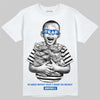 Jordan 11 "Space Jam" (2026) DopeSkill T-Shirt Scared Money Don't Make No Money Graphic Streetwear - White