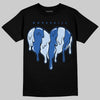 Jordan 11 "Space Jam" (2026) DopeSkill T-Shirt Slime Drip Heart Graphic Streetwear - Black