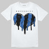 Jordan 11 "Space Jam" (2026) DopeSkill T-Shirt Slime Drip Heart Graphic Streetwear - White