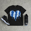 Space Jam 11s 2026 DopeSkill T-Shirt Slime Drip Heart Graphic