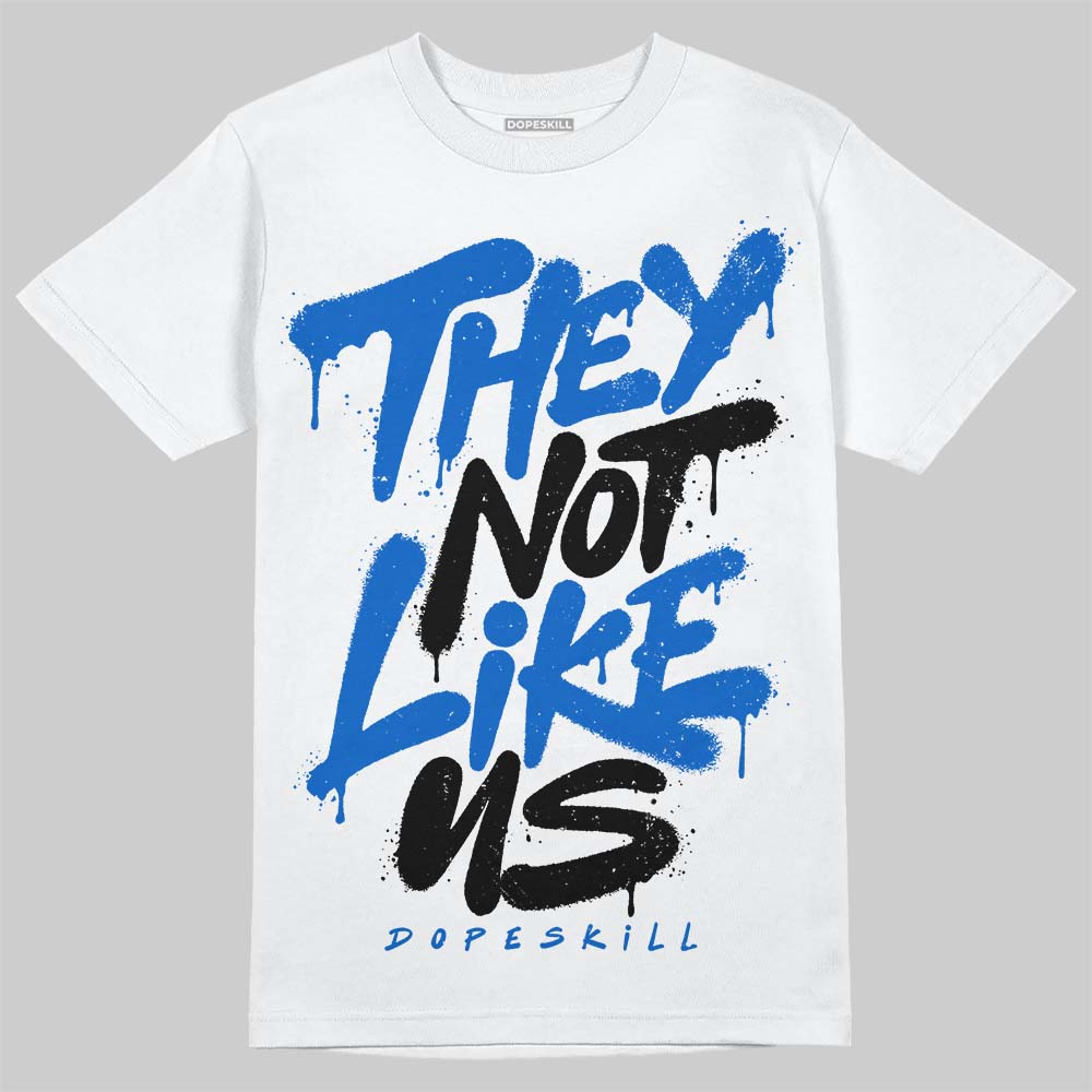 Jordan 11 "Space Jam" (2026) DopeSkill T-Shirt They Not Like Us Graphic Streetwear - White