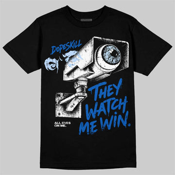 Jordan 11 "Space Jam" (2026) DopeSkill T-Shirt They Watch Me Win Graphic Streetwear - Black