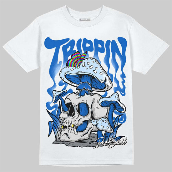 Jordan 11 "Space Jam" (2026) DopeSkill T-Shirt Trippin Graphic Streetwear - White