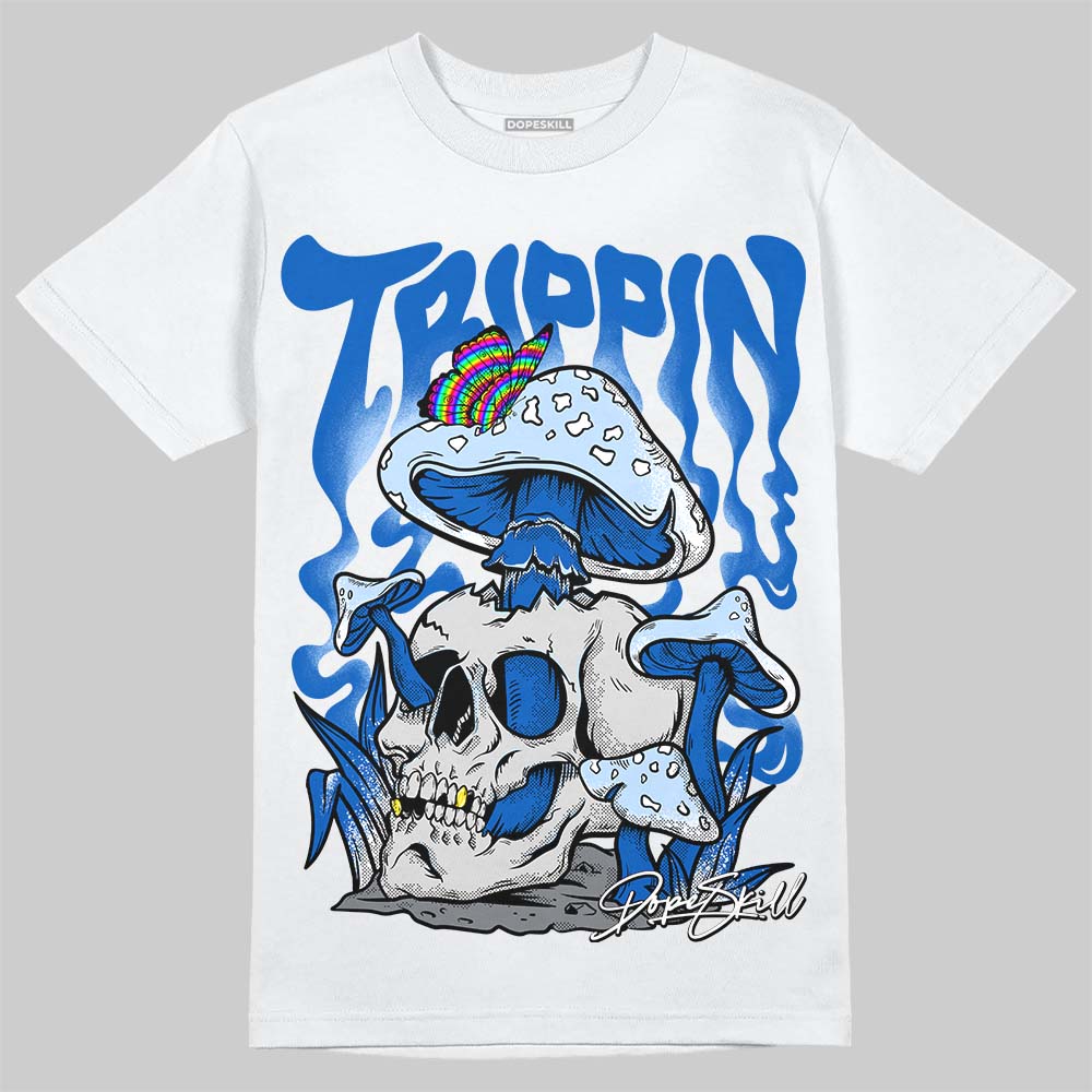 Jordan 11 "Space Jam" (2026) DopeSkill T-Shirt Trippin Graphic Streetwear - White