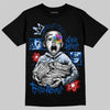 Jordan 11 "Space Jam" (2026) DopeSkill T-Shirt Work Hard Rise Above Graphic Streetwear - Black