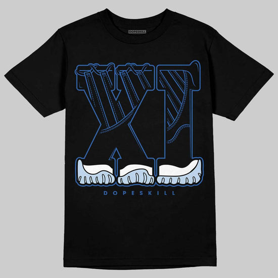 Jordan 11 "Space Jam" (2026) DopeSkill T-Shirt XI Jordan 11 Graphic Streetwear - Black