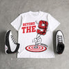 Space Jam 9s DopeSkill Oversize Print T-Shirt BEYOND THE 9 Graphic