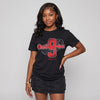 Space Jam 9s DopeSkill Oversize Print T-Shirt Orbit Nine Graphic