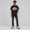 Space Jam 9s DopeSkill Oversize Print T-Shirt Space Mode 9 Graphic