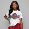 Space Jam 9s DopeSkill Oversize Print T-Shirt Space Mode 9 Graphic