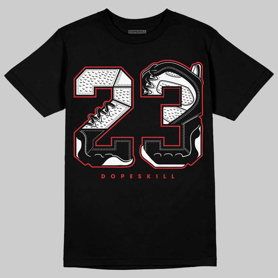 Jordan 9 Space Jam DopeSkill T-Shirt 23 with 9s Pattern Graphic Streetwear - Black
