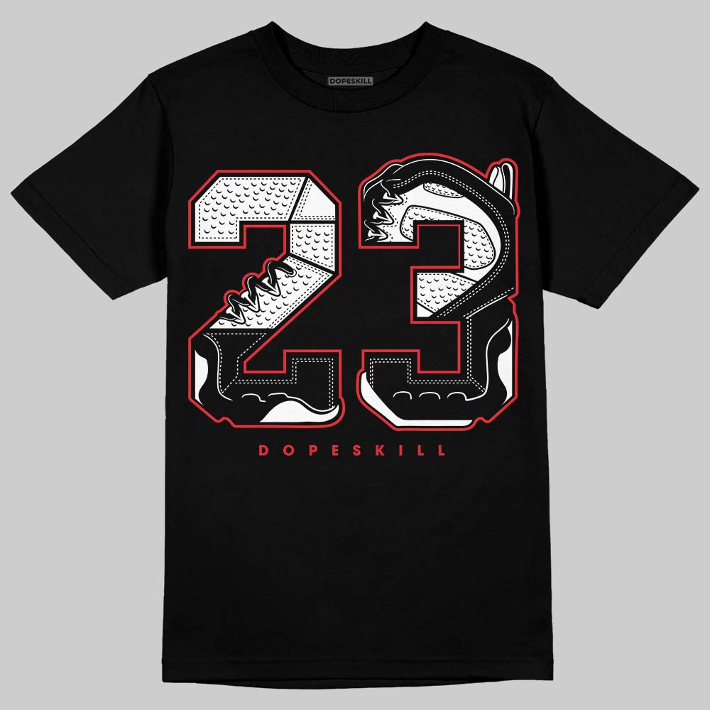 Jordan 9 Space Jam DopeSkill T-Shirt 23 with 9s Pattern Graphic Streetwear - Black