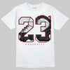 Jordan 9 Space Jam DopeSkill T-Shirt 23 with 9s Pattern Graphic Streetwear - White 