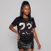 Space Jam 9s DopeSkill T-Shirt 23 with 9s Pattern Graphic