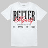 Jordan 9 Space Jam DopeSkill T-Shirt Better Myself Graphic Streetwear - White