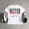 Space Jam 9s DopeSkill T-Shirt Better Myself Graphic