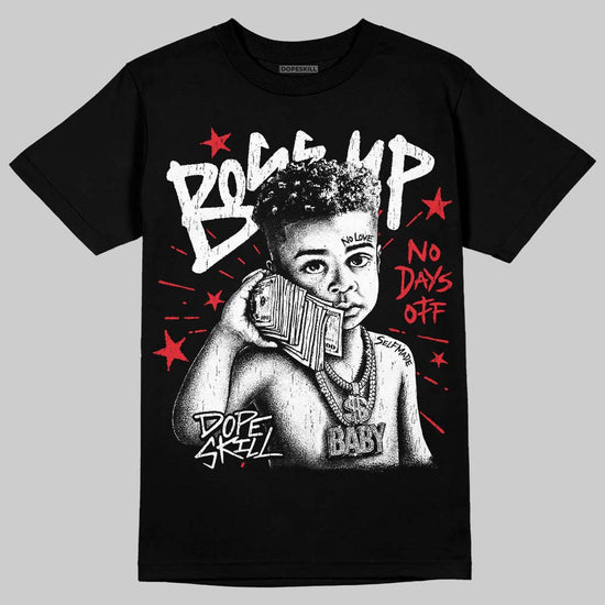 Jordan 9 Space Jam DopeSkill T-Shirt Boss Up Graphic Streetwear - Black