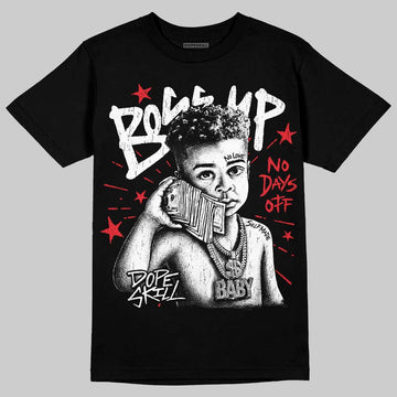 Jordan 9 Space Jam DopeSkill T-Shirt Boss Up Graphic Streetwear - Black