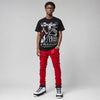 Space Jam 9s DopeSkill T-Shirt Broken Bones Graphic