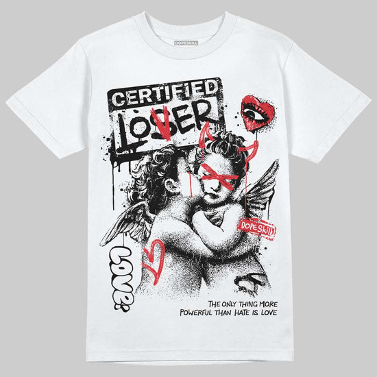 Jordan 9 Space Jam DopeSkill T-Shirt Certified Lover Graphic Streetwear - White 
