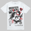 Jordan 9 Space Jam DopeSkill T-Shirt Certified Lover Graphic Streetwear - White 