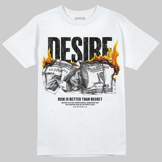 Jordan 9 Space Jam DopeSkill T-Shirt Desire Graphic Streetwear - White