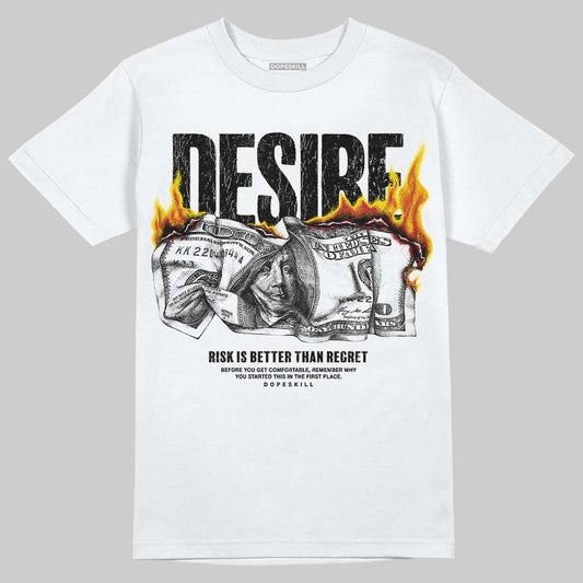 Jordan 9 Space Jam DopeSkill T-Shirt Desire Graphic Streetwear - White