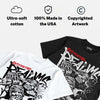 Space Jam 9s DopeSkill T-Shirt Distorted Realms Graphic