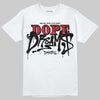 Jordan 9 Space Jam DopeSkill T-Shirt Dope Dreams Graphic Streetwear - White 