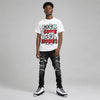 Space Jam 9s DopeSkill T-Shirt F#ck Love Get Money Graphic