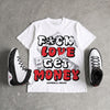 Space Jam 9s DopeSkill T-Shirt F#ck Love Get Money Graphic