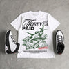 Space Jam 9s DopeSkill T-Shirt Forever Paid Graphic