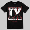 Jordan 9 Space Jam DopeSkill T-Shirt IX Jordan 9 Graphic Streetwear - Black