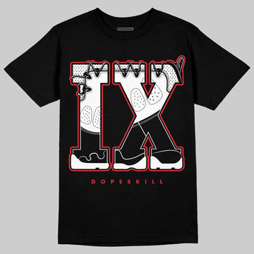 Jordan 9 Space Jam DopeSkill T-Shirt IX Jordan 9 Graphic Streetwear - Black