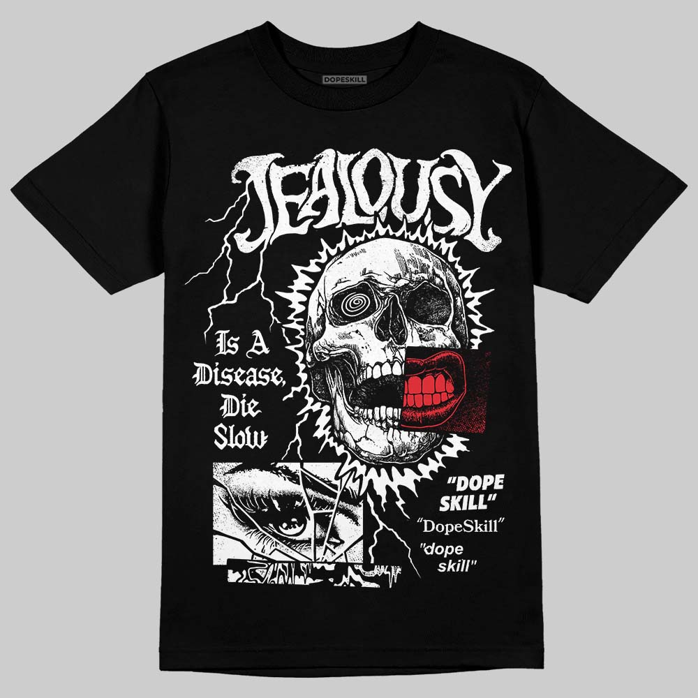 Jordan 9 Space Jam DopeSkill T-Shirt Jealousy Graphic Streetwear - Black