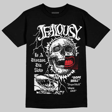 Jordan 9 Space Jam DopeSkill T-Shirt Jealousy Graphic Streetwear - Black