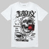 Jordan 9 Space Jam DopeSkill T-Shirt Jealousy Graphic Streetwear - White