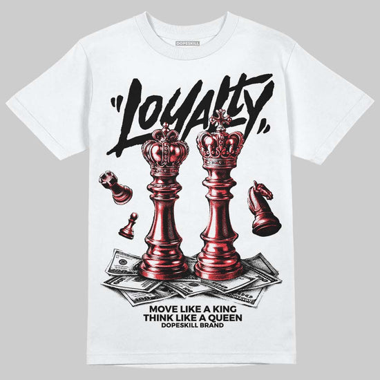 Jordan 9 Space Jam DopeSkill T-Shirt Loyalty Graphic Streetwear - White