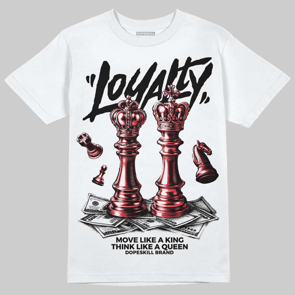 Jordan 9 Space Jam DopeSkill T-Shirt Loyalty Graphic Streetwear - White