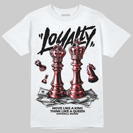 Jordan 9 Space Jam DopeSkill T-Shirt Loyalty Graphic Streetwear - White