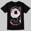 Jordan 9 Space Jam DopeSkill T-Shirt No.9 Graphic Streetwear - Black