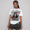Space Jam 9s DopeSkill Oversize Print T-Shirt No Money No Lust Graphic