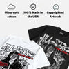 Space Jam 9s DopeSkill Oversize Print T-Shirt No Money No Lust Graphic