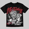 Jordan 9 Space Jam DopeSkill Oversize Print T-Shirt No Turkey Graphic Streetwear - Black