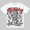 Jordan 9 Space Jam DopeSkill Oversize Print T-Shirt No Turkey Graphic Streetwear - White