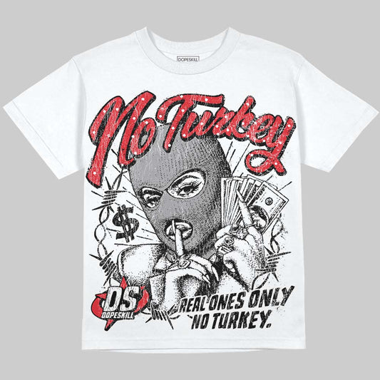 Jordan 9 Space Jam DopeSkill Oversize Print T-Shirt No Turkey Graphic Streetwear - White