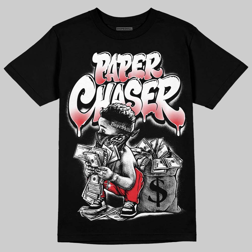 Jordan 9 Space Jam DopeSkill T-Shirt Paper Chaser Boy Graphic Streetwear - Black