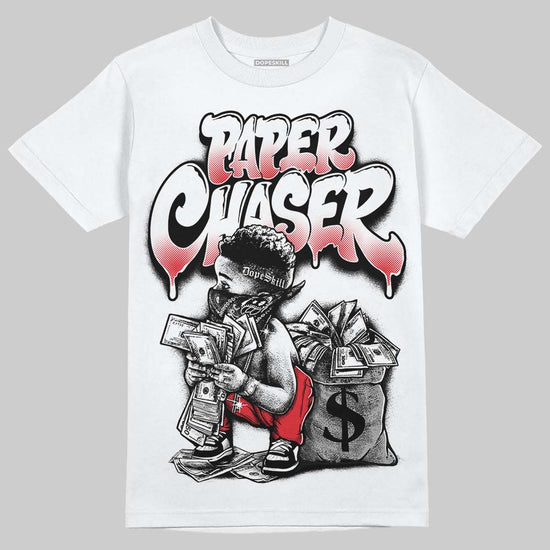 Jordan 9 Space Jam DopeSkill T-Shirt Paper Chaser Boy Graphic Streetwear - White