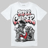 Jordan 9 Space Jam DopeSkill T-Shirt Paper Chaser Boy Graphic Streetwear - White